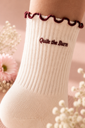 Quite the Burn - Pilates Grip Socks